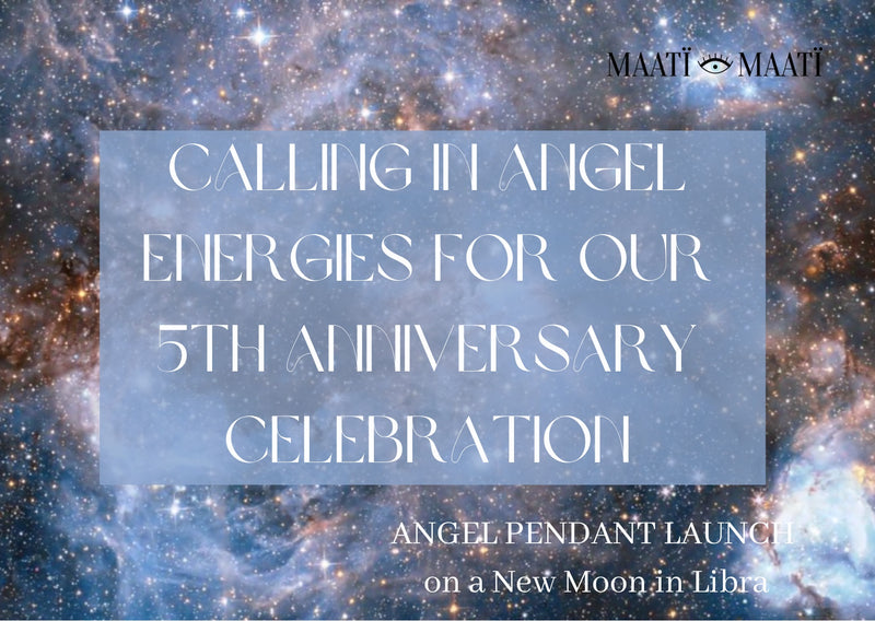 Calling in Angel Energies for our 5th birthday!