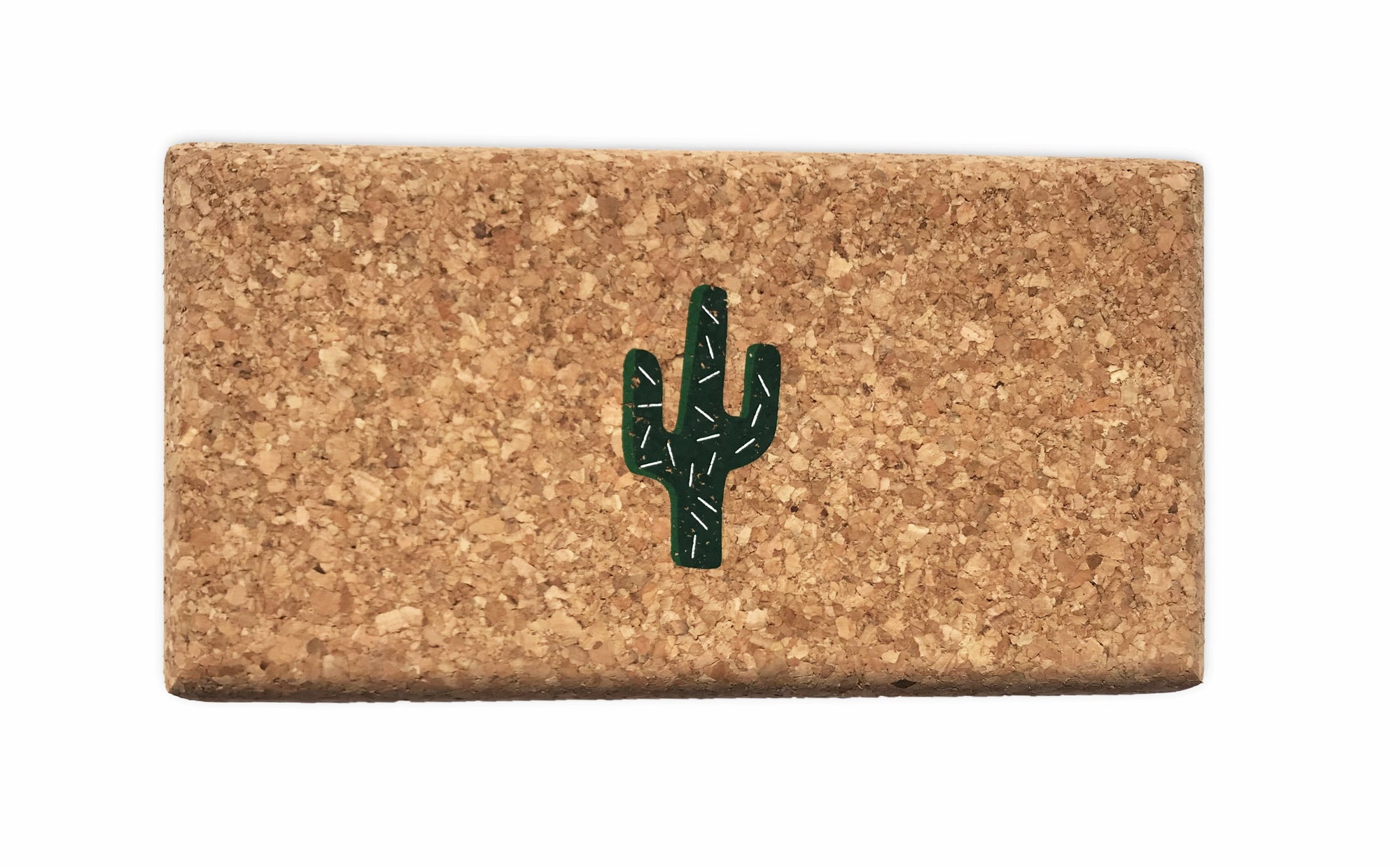 Cork Yoga-Block Cactus